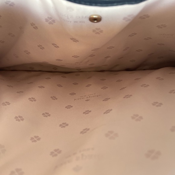 Kate Spade Blue Floral Universal Laptop Case Bag - Pop Art Style Flowers NWOT - Picture 7 of 9